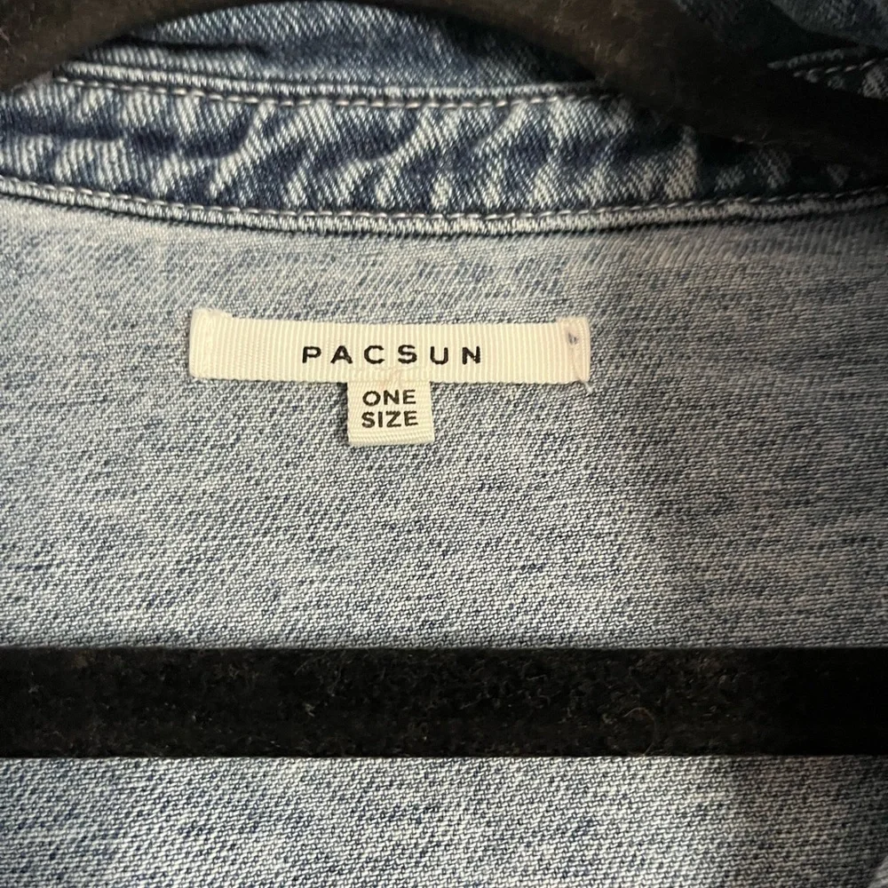 Pacsun One Size Blue Denim Jean Jacket